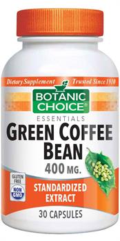 Green Coffee Bean Extract 400 mg.